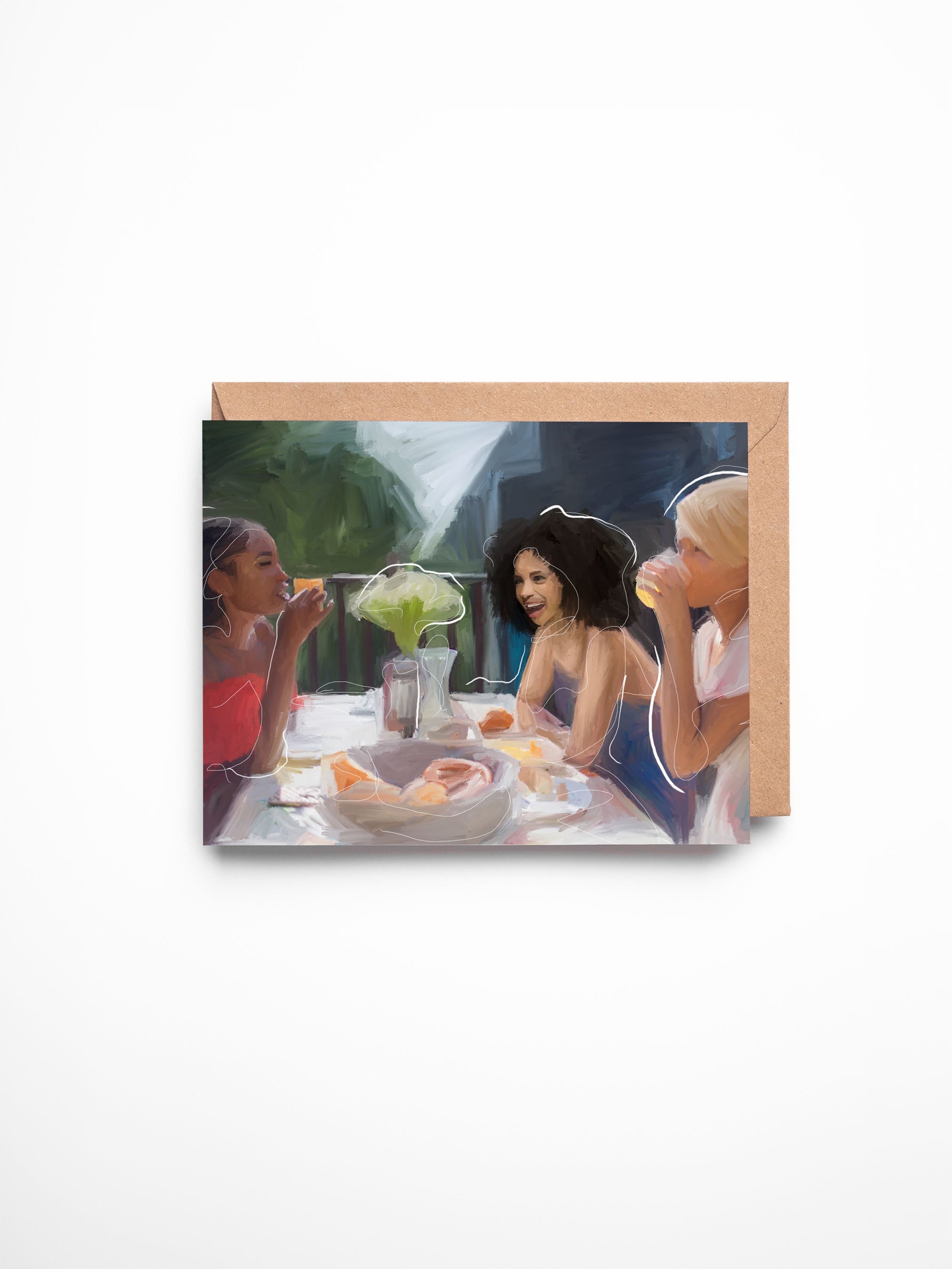 Brave Moves Greeting Card