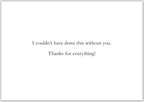 Simple text message on a white background